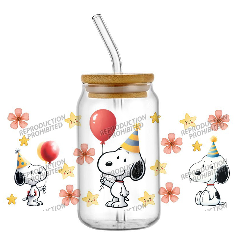Popular Lovely Dog Happy Birth - Rdta Tank Glass review and price