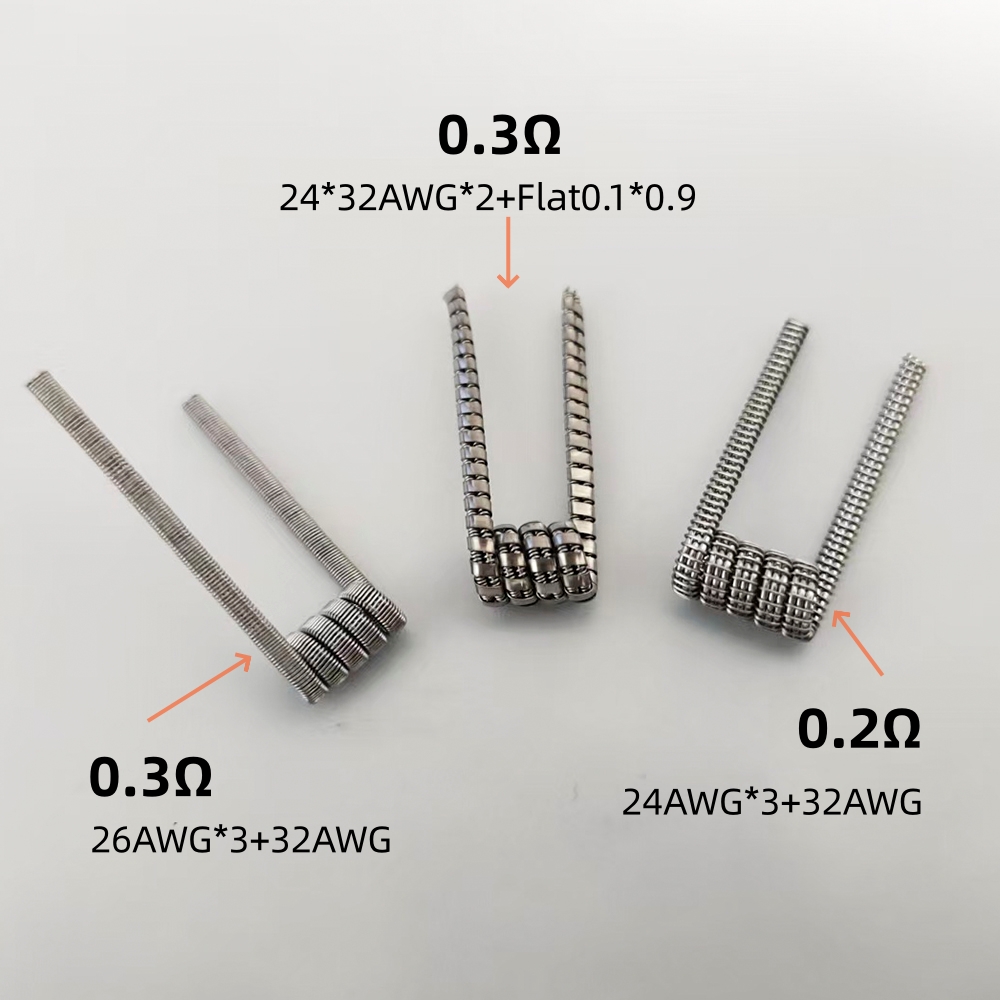 4pcs Premade Resistance Wire A - Coil Building Kit review and price