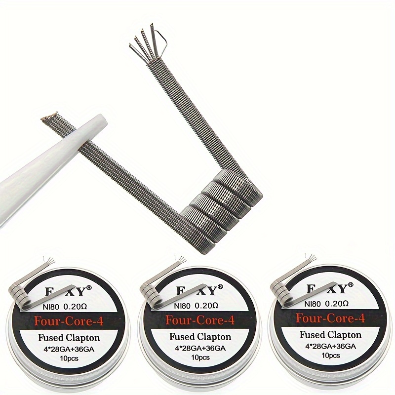 10pcs/box, Nichrome Fused Clap - Coil Building Kit review and price