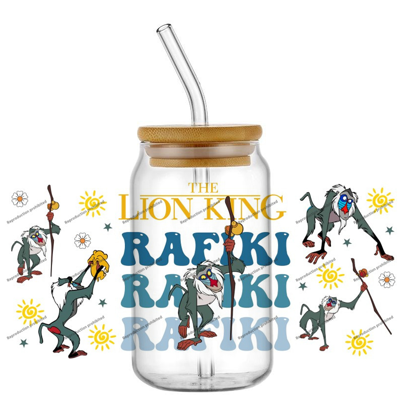 The KING Lion cartoon Characte - Rdta Tank Glass review and price