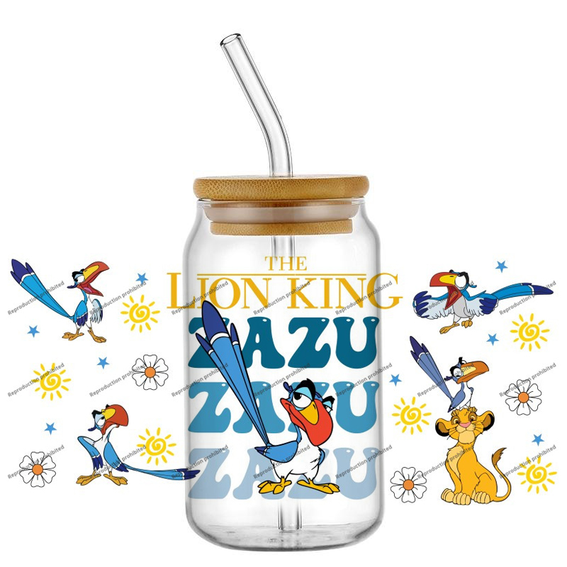 The KING Lion cartoon Characte - Rdta Tank Glass review and price