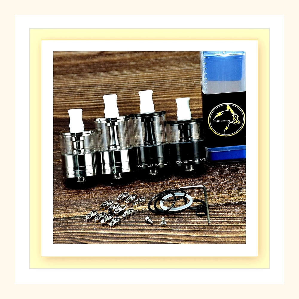 Dvarw MTL FL RTA 24mm Rebuilda - Vape Coil Replacement review and price