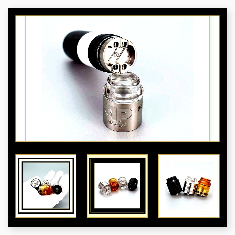 QP KALI V2 RDA 25mm Dual Coil  - Vape Coil Replacement review and price