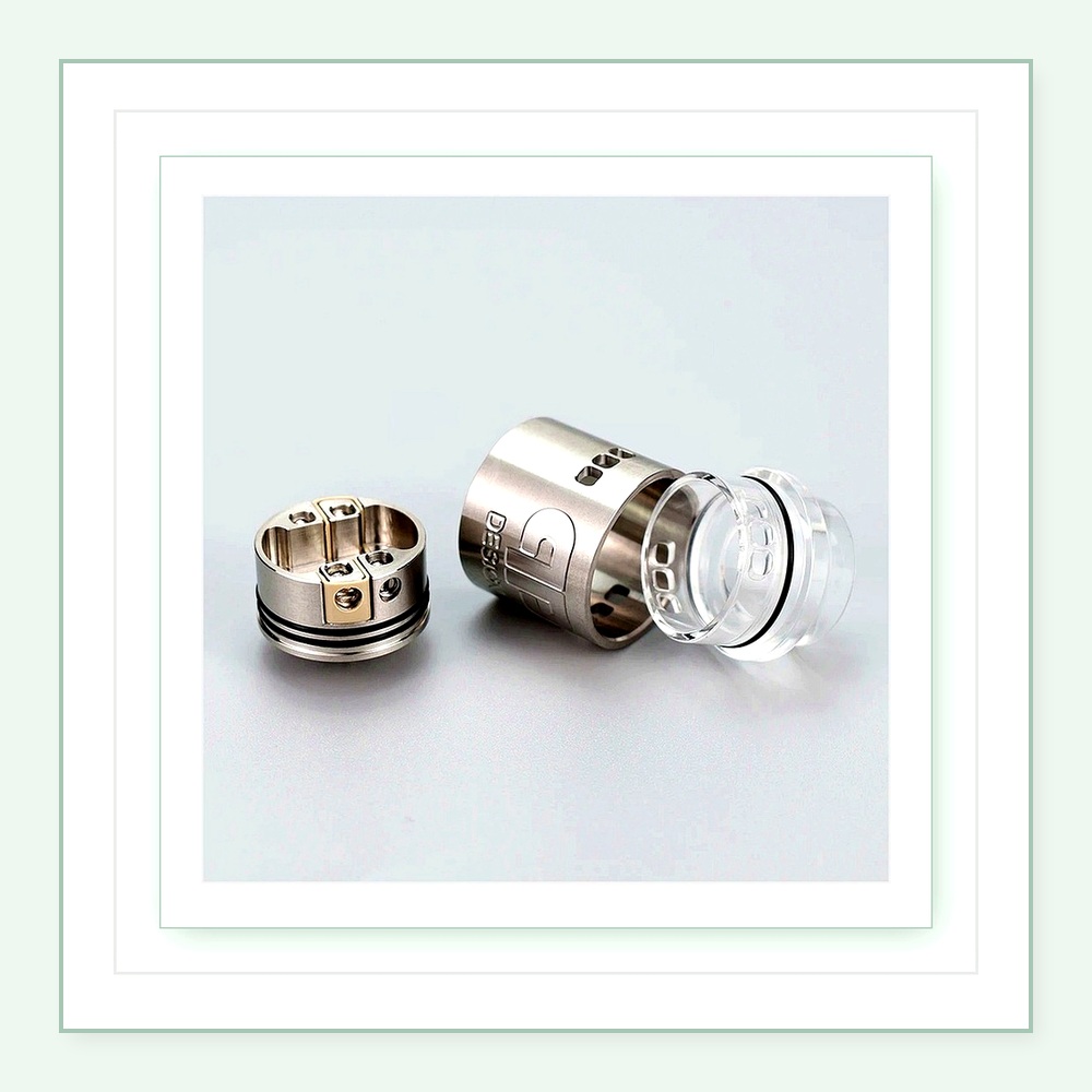 QP KALI V2 RDA 25mm Dual Coil  - Vape Coil Replacement review and price